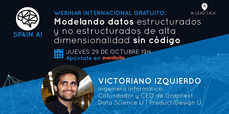 cartel_20201029_entradas-webinar-ai-lead-talk-modelando-datos-de-alta-dimensionalidad-sin-codigo