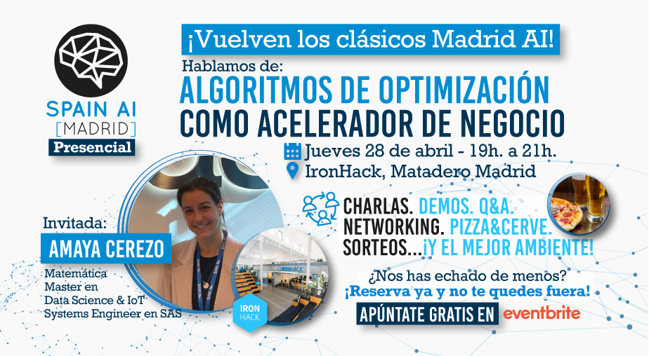 Evento presencial 220428 Madrid AI SAS networking