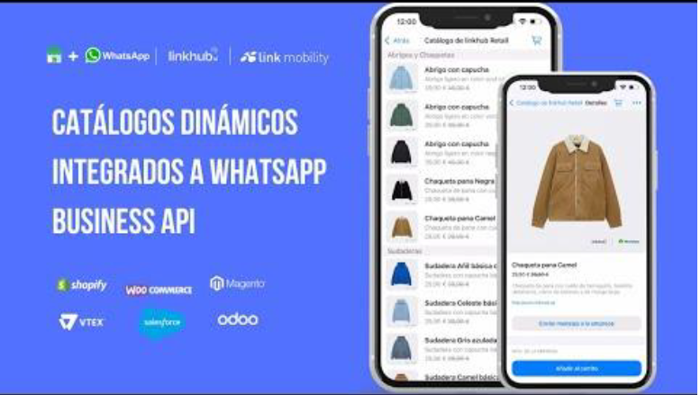 Proceso completo de venta con Catálogos de WhatsApp Business API